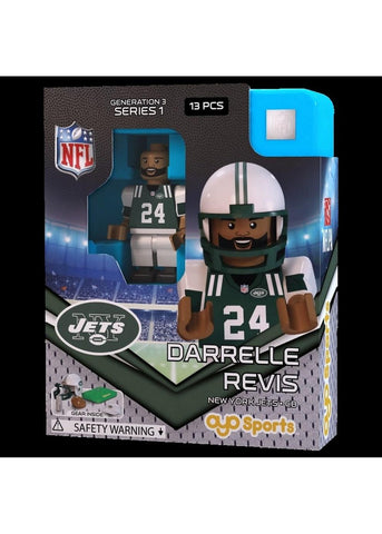 NFL Generation 3 Limited Edition minifigures New York Jets Darrelle Revis
