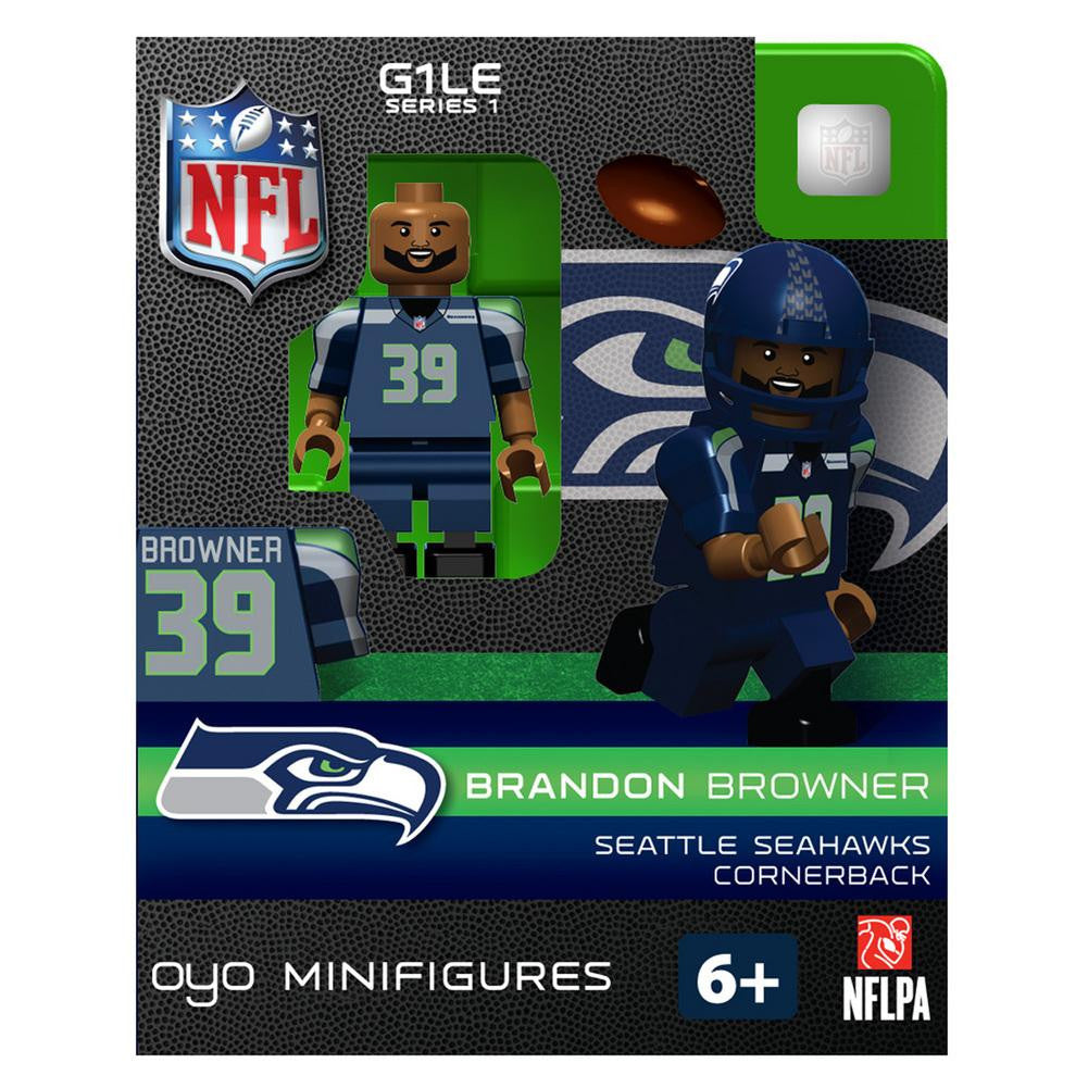 NFL Brandon Browner Seattle Seahawks OYO Figure
