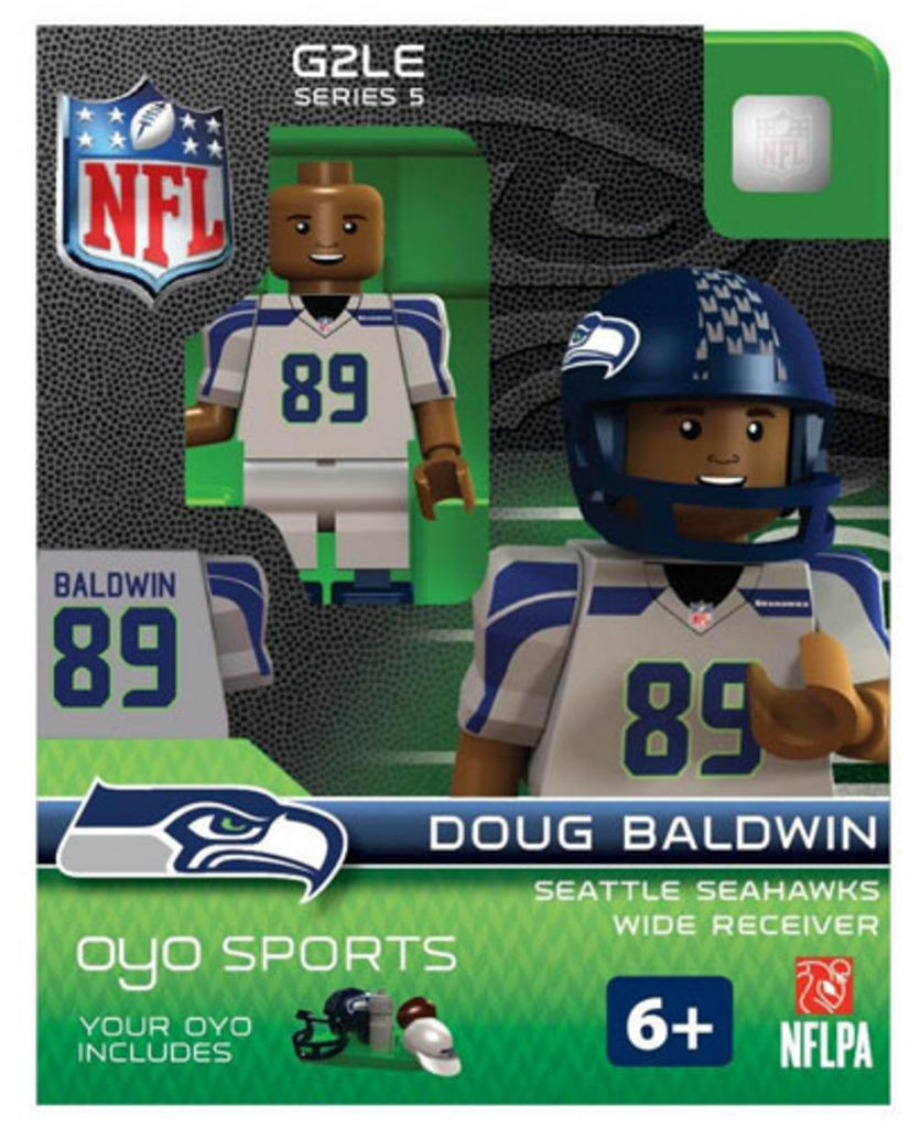 NFL Seattle Seahawks Doug Baldwin OYO G2 Minifigure