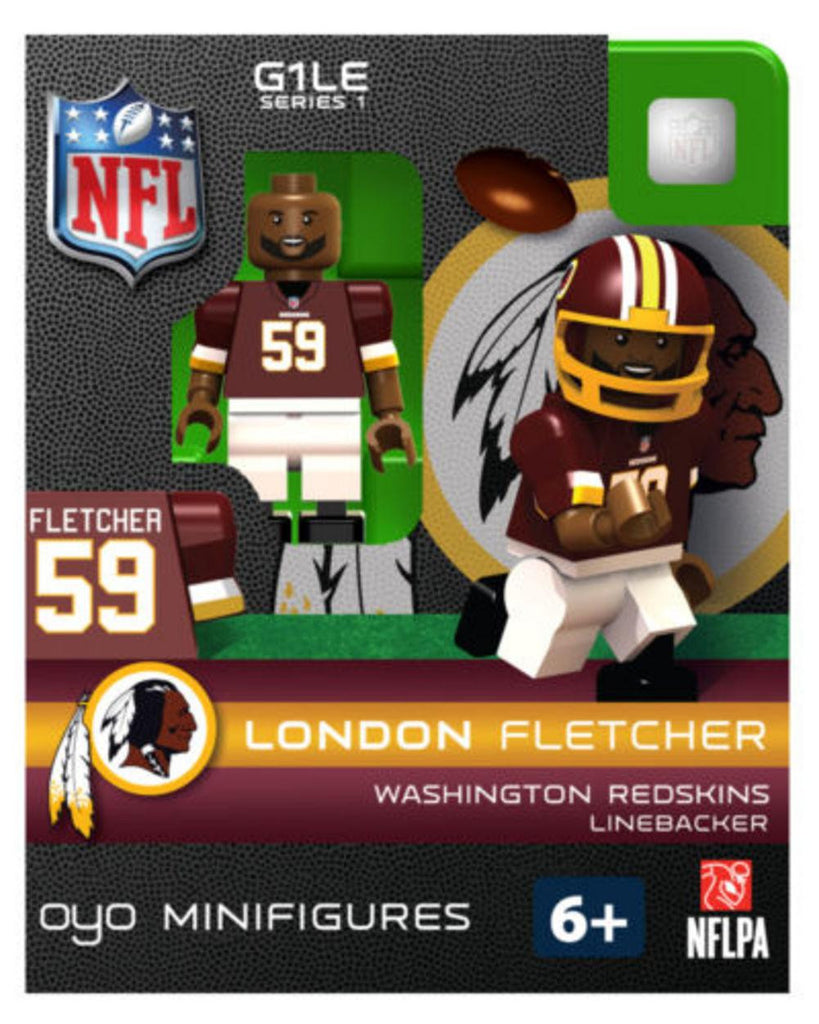 Washington Redskins NFL OYO Minifigure London Fletcher