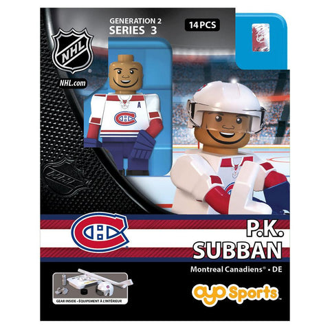 OYO NHL Generation 2 Limited Edition Minifigure Montreal Canadiens - P.K. Subban