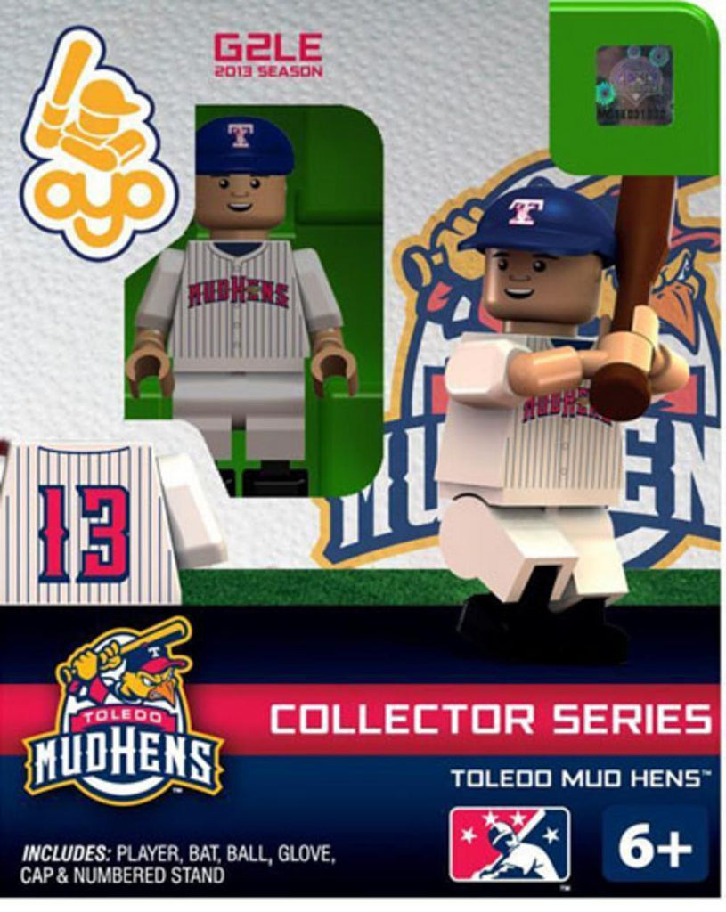 OYO Building Block Figure Toledo Mud Hens Minor League Collector Series