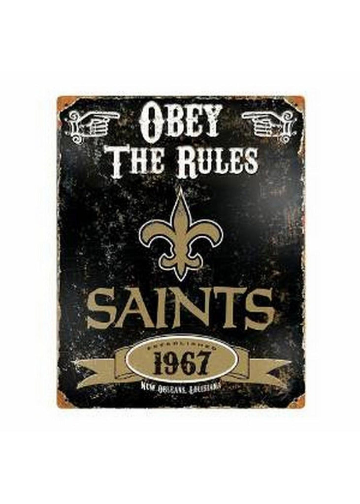 NFL New Orleans Saints Vintage Sign