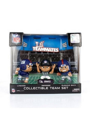 Party Animal Lil Teammate 3-Pack - NFL New York Giants
