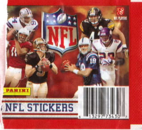 2010 Panini NFL Individual Sticker Pack