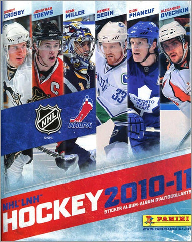 2010 Panini NHL Individual Sticker Album