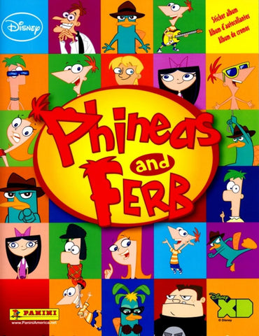 2012 Panini Phineas and Ferb Individual Albums