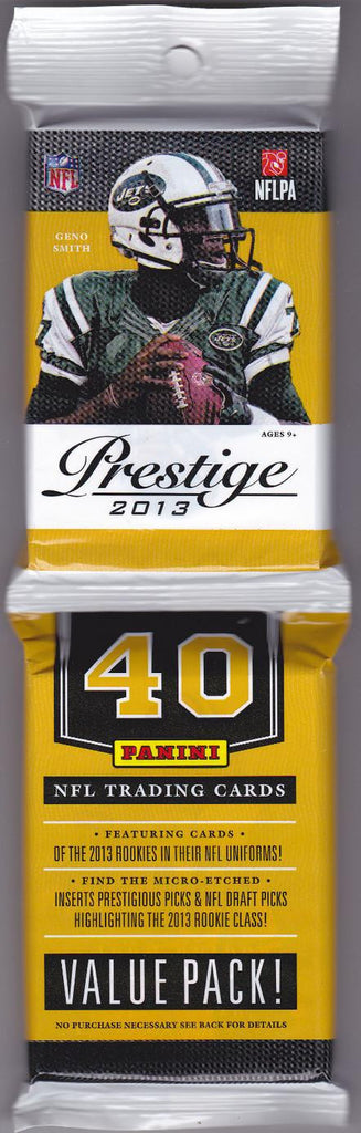 2013 NFL Prestige Rak Packs