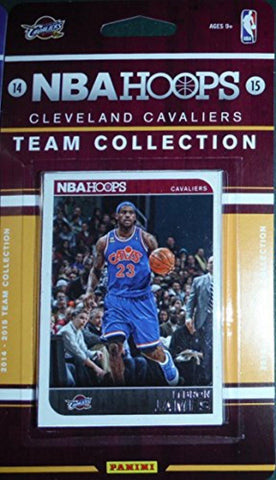 2014-2015 Panini Hoops NBA Cleveland Cavaliers Team Set