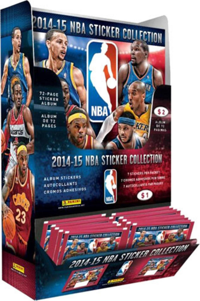 2014-15 Panini NBA Stickers and Album Combo Display