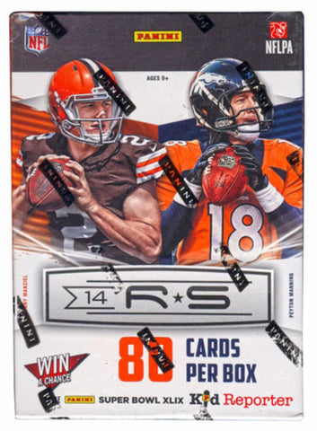 2014 Panini Rookies & Stars Football Blasters