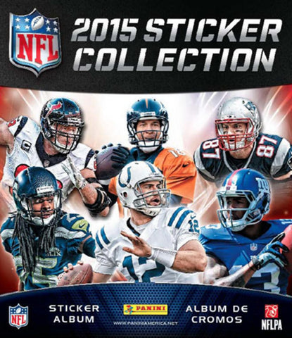 2015 Panini NFL Sticker Album 12ct refill