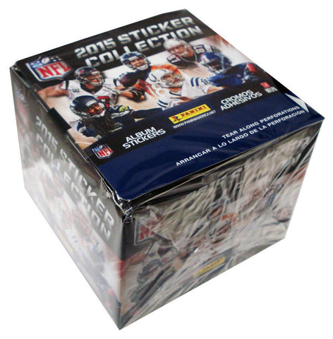 2015 Panini NFL Sticker Refill box 50 count