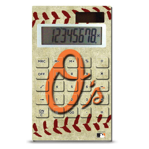 MLB Baltimore Orioles Vintage Baseball Calculator
