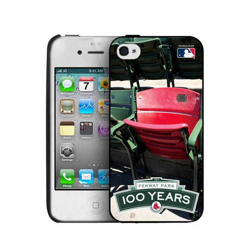 Iphone 4-4S Hard Cover Case - Boston Red Sox Fenway Park 100Th Anniversary