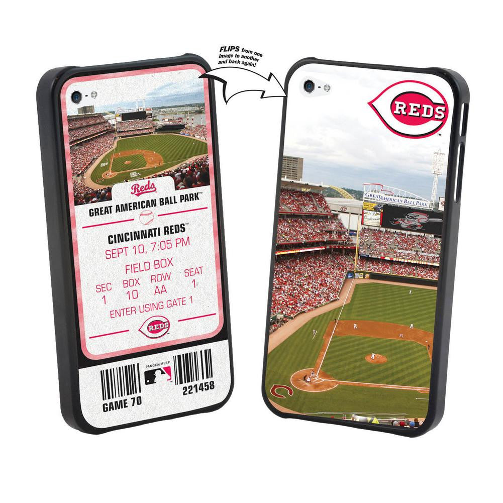 Iphone 4-4S MLB Cincinnati Reds Stadium Lenticular Case