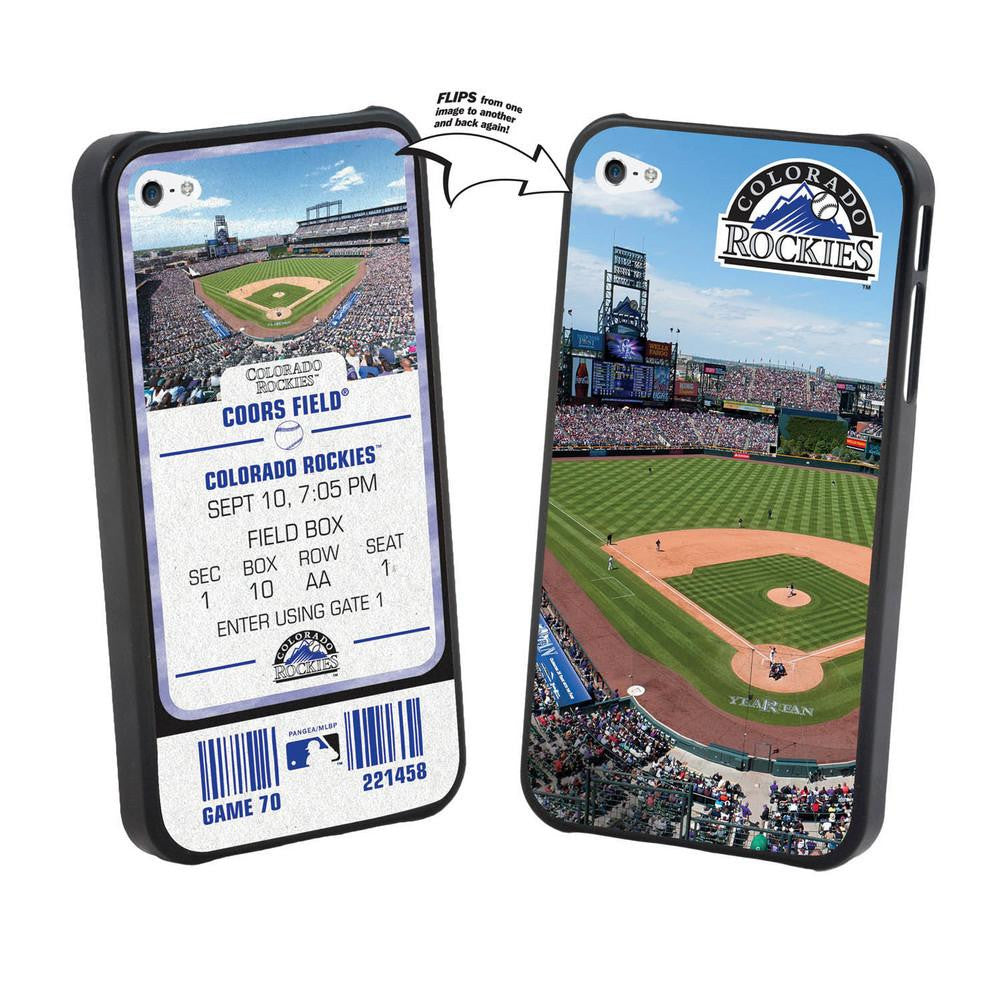 Iphone 4-4S MLB Colorado Rockies Stadium Lenticular Case