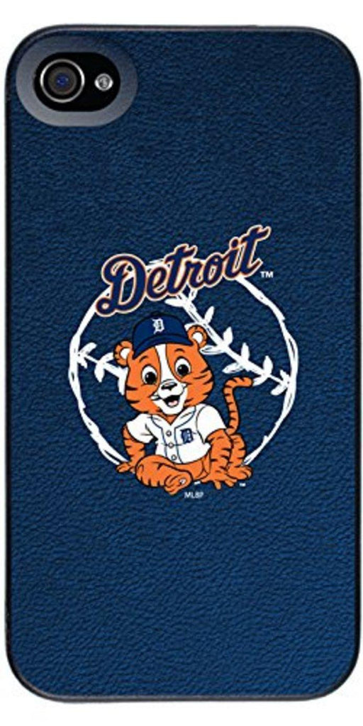 Detroit Tigers - Baby Mascot design on a Black iPhone 4s - 4 Thinshield Snap-On Case
