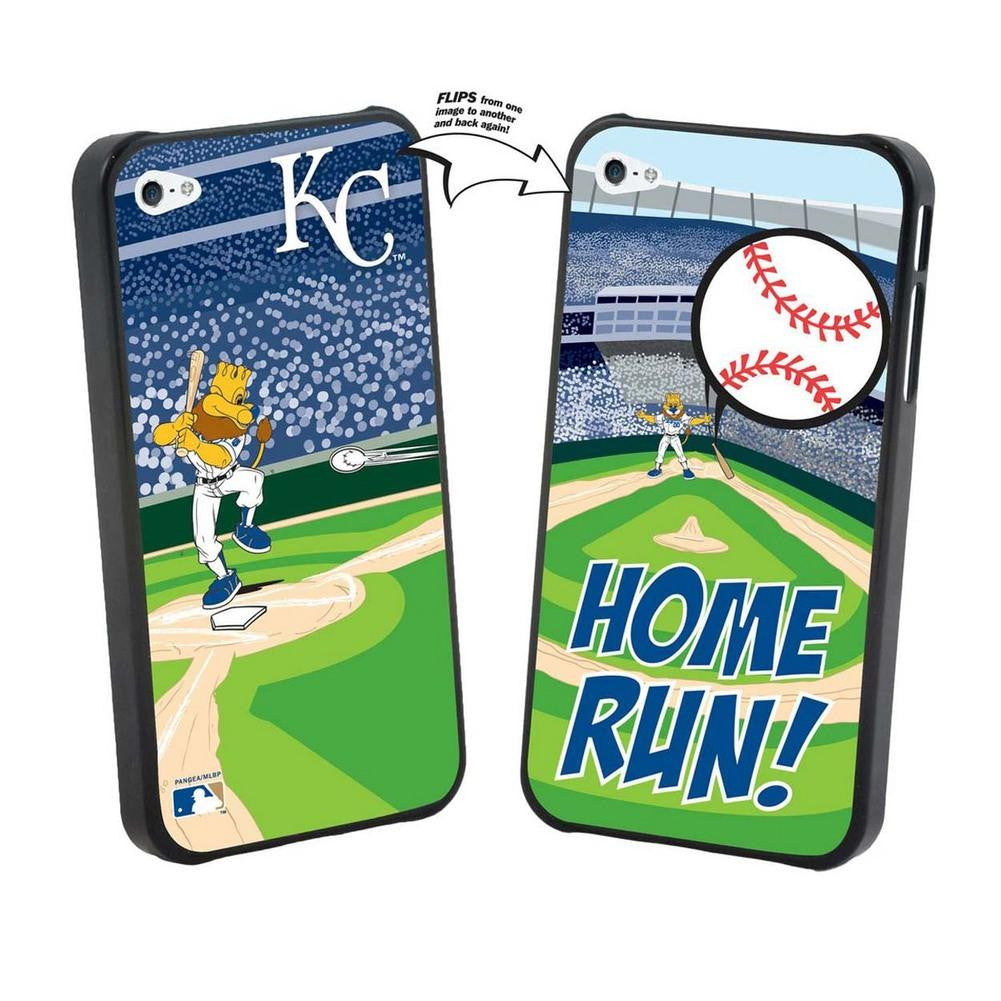 Iphone 4-4S MLB KC Royals Mascot Lenticular Case