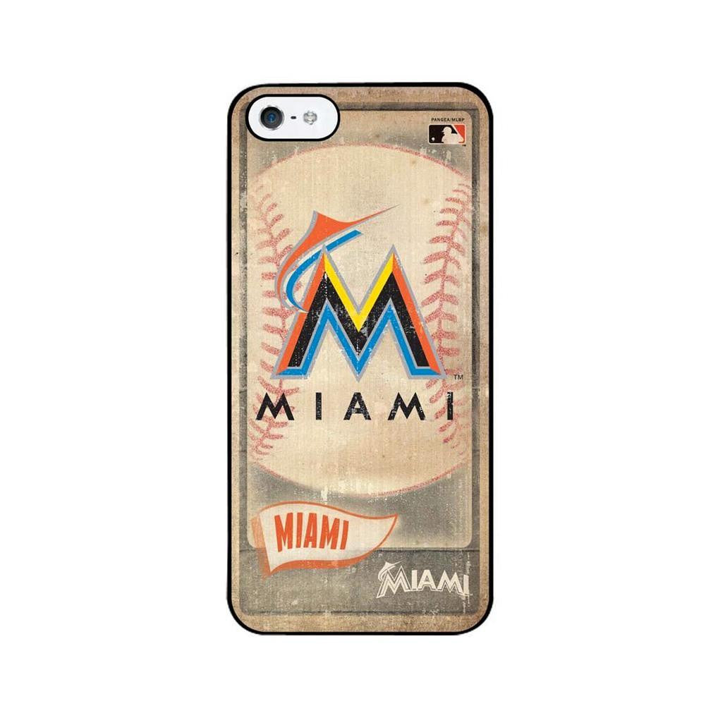 Vintage Iphone 5 Case - Miami Marlins