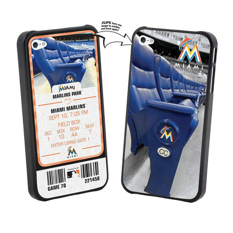 Iphone 4-4S MLB Miami Marlins Stadium Lenticular Case
