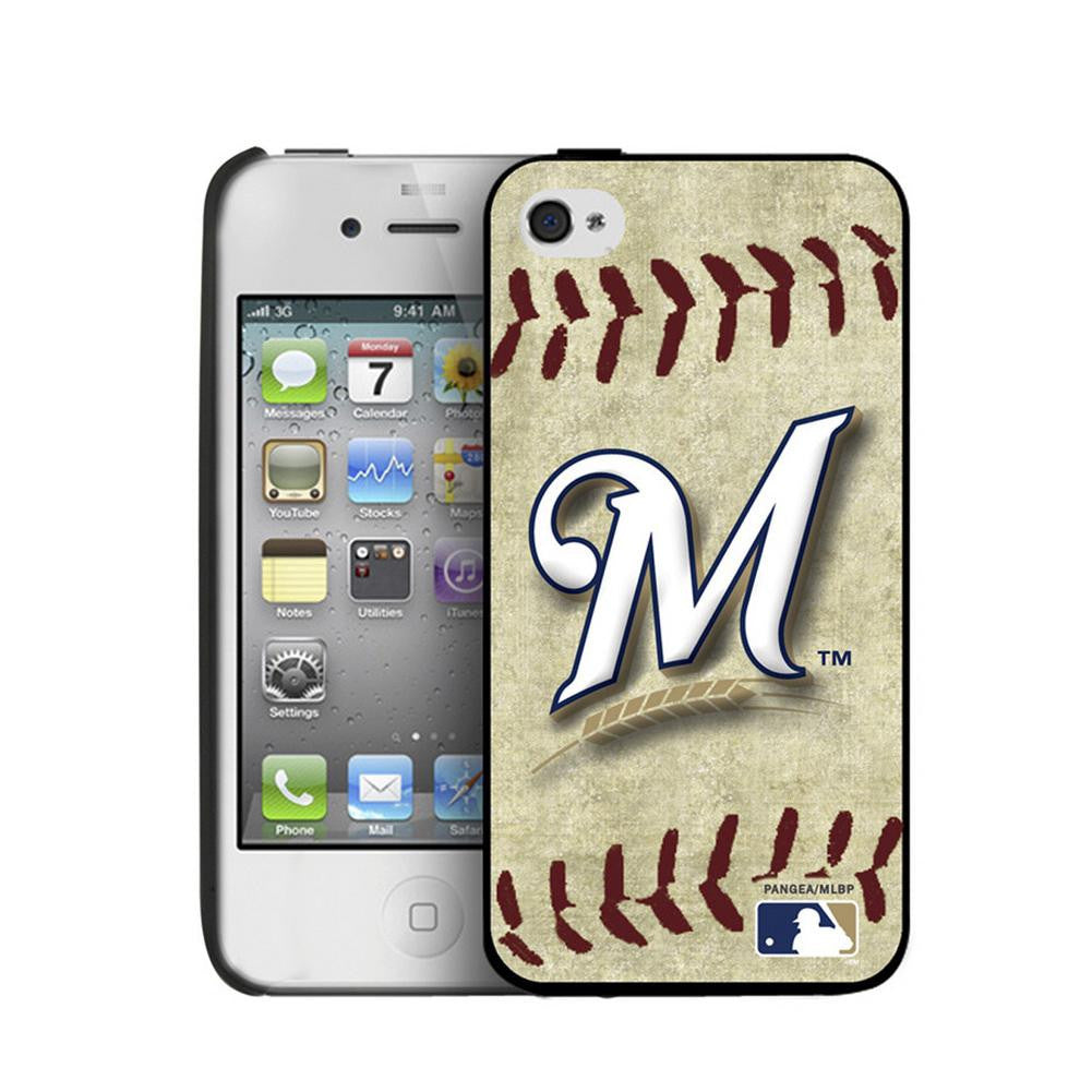 Iphone 4-4S Hard Cover Case Vintage Edition - Milwaukee Brewers