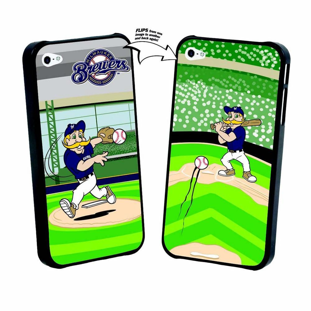 Iphone 5 MLB Milwaukee Brewers Mascot Lenticular Case