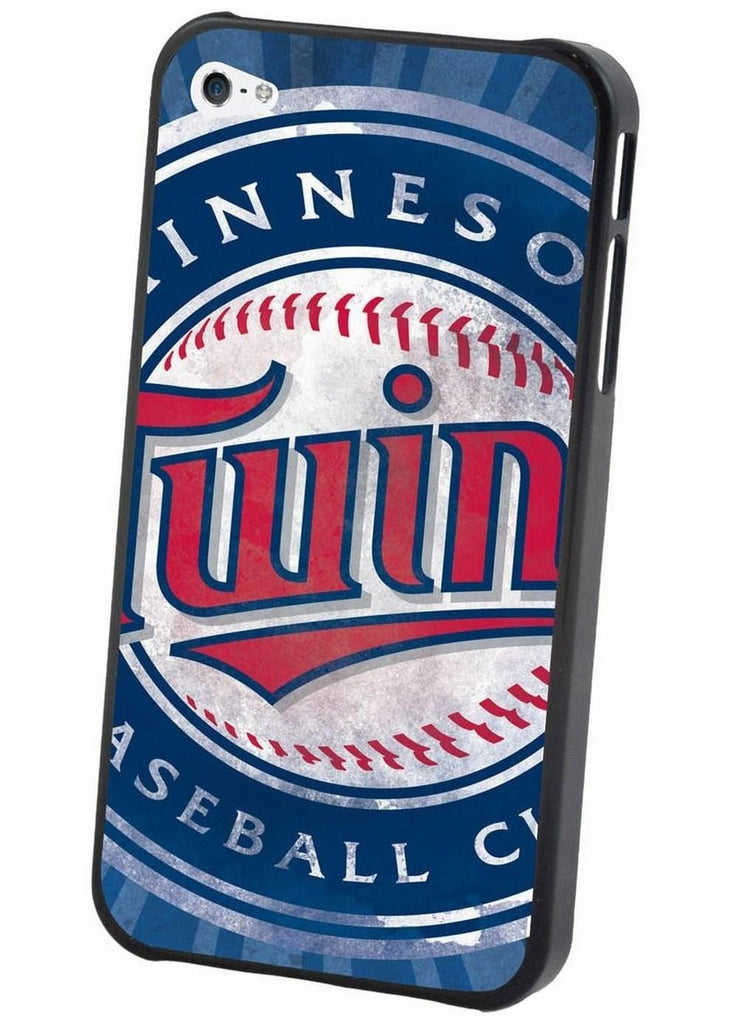 Iphone 4-4S MLB Minnesota Twins Large Logo Lenticular Case