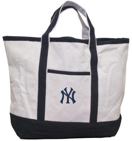 Pangea Vintage Canvas Women's Tote - MLB New York Yankees