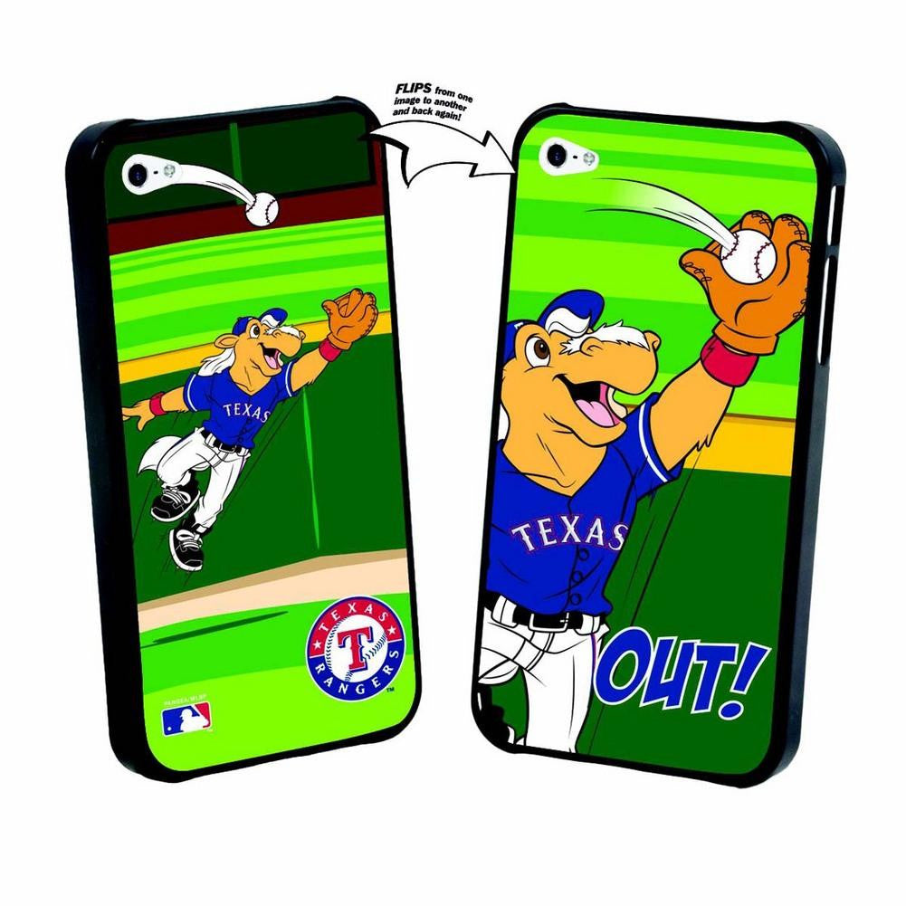 Iphone 4-4S MLB Texas Rangers Mascot Lenticular Case
