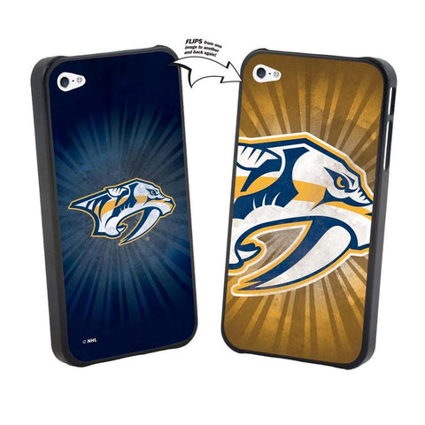 Iphone 4-4S NHL Nashville Predators Large Logo Lenticular Case