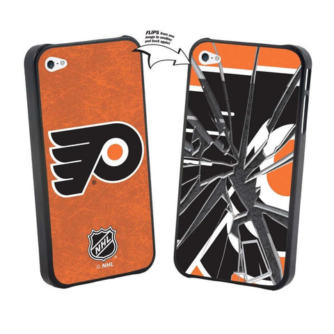 Iphone 4-4S NHL Philadelphia Flyers Broken Glass Lenticular Case