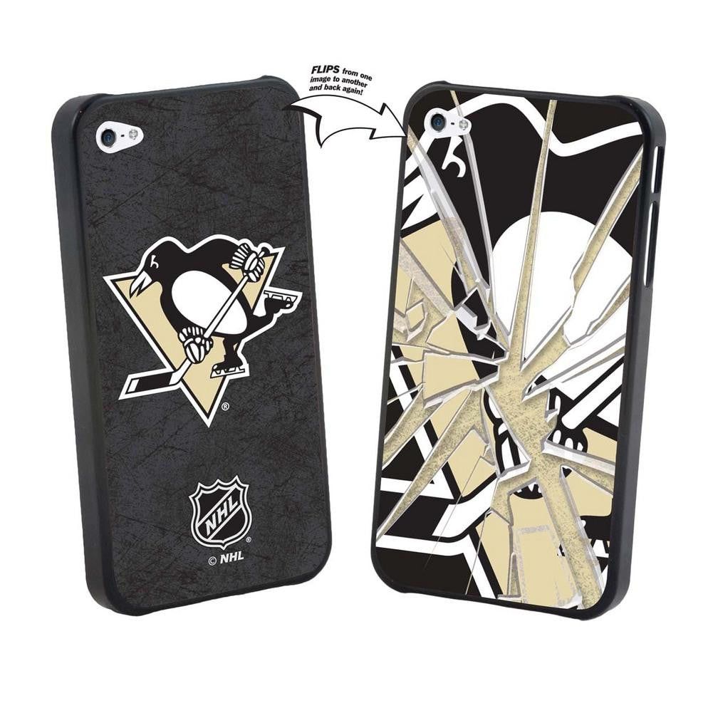 Pittsburgh Penguins Broken Glass Lenticular iPhone 5 Case