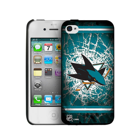 Iphone 4-4S Hard Cover Case - San Jose Sharks