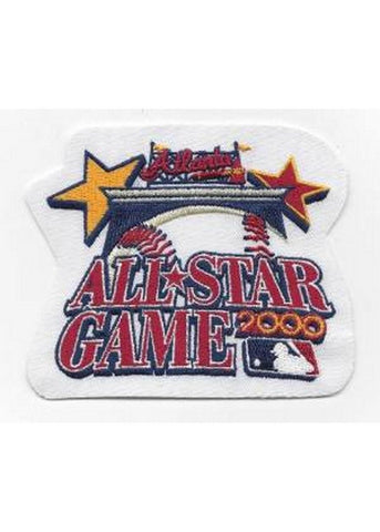 2000 MLB All-star Game in Atlanta Braves Logo Jersey Sleeve Patch Turner Field