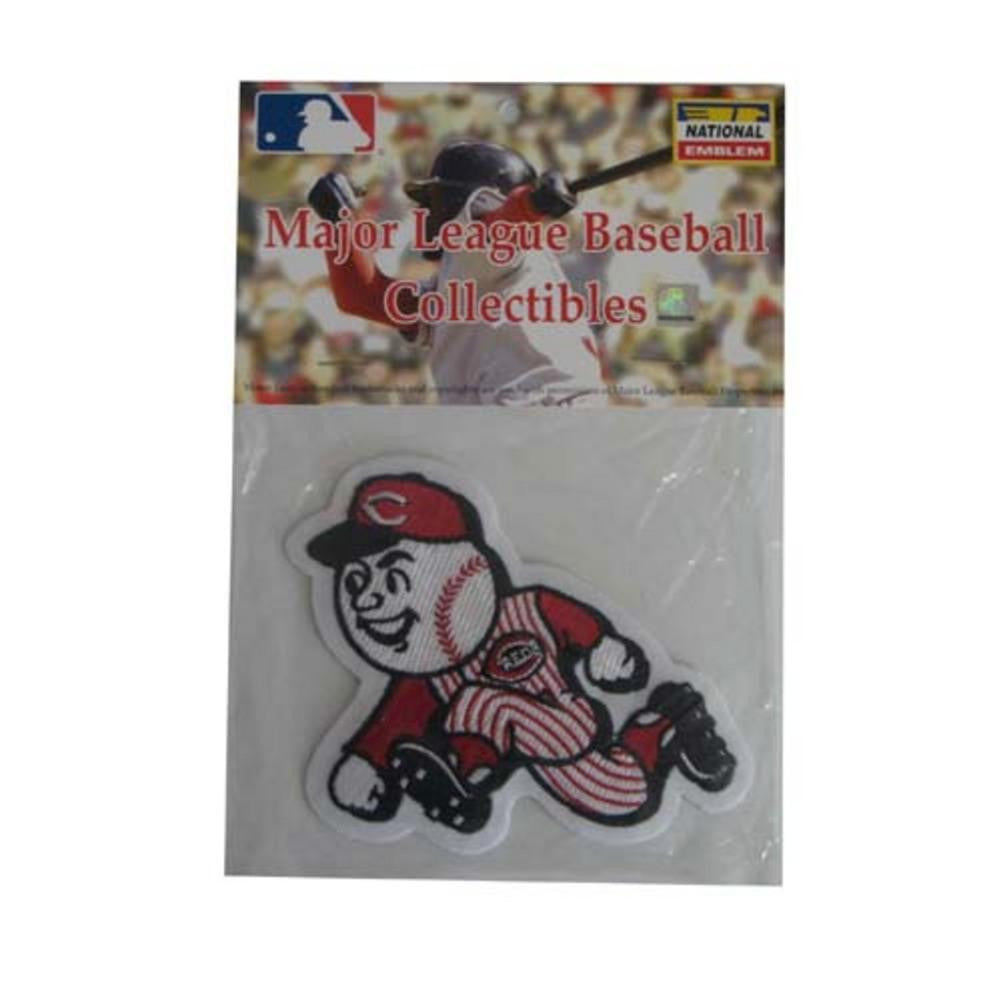 "MLB Logo Patch - Reds "" Run Man"""