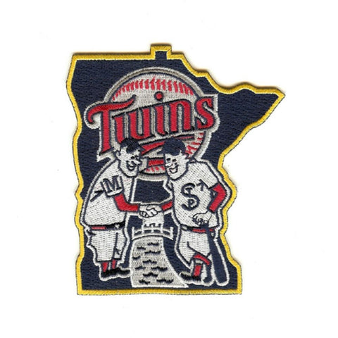 The Emblem Source Minnesota Twins 2010 Shaking Hands Sleeve Patch