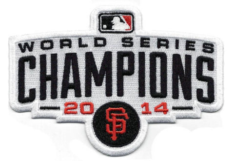 2014 World Series Champions San Francisco Giants Patch