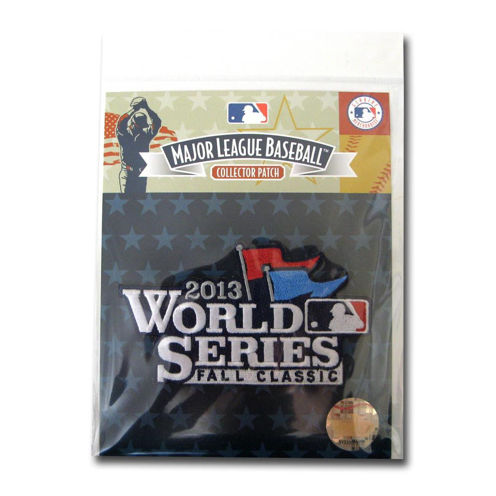 2013 MLB Baseball World Series Logo Official Jersey Sleeve Patch