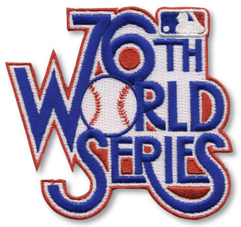 1979 '76th' MLB World Series Logo Jersey Patch Pittsburgh Pirates vs. Baltimore Orioles