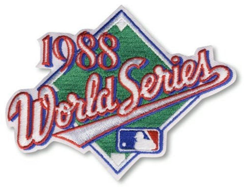 1988 World Series Patch - Los Angeles Dodgers over Oakland A's - Official MLB Licensed