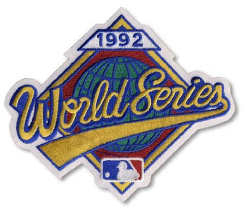 1992 MLB World Series Logo Patch