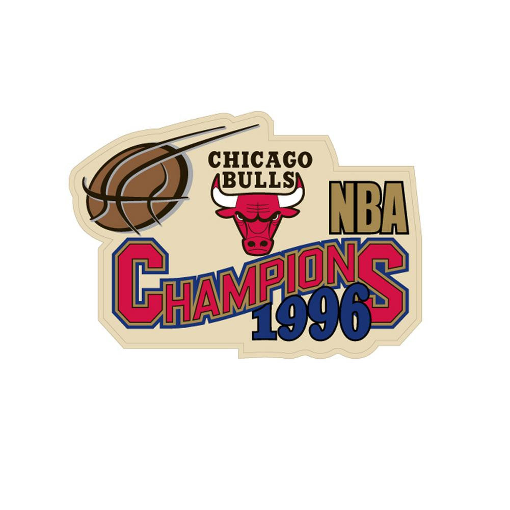 Logo Patch - Chicago Bulls 1996 Champions