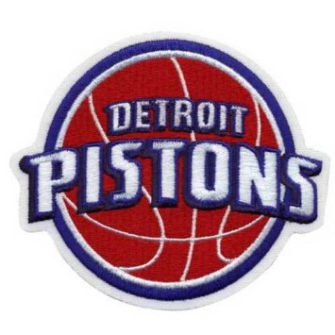 NBA Logo Patch - Detroit Pistons