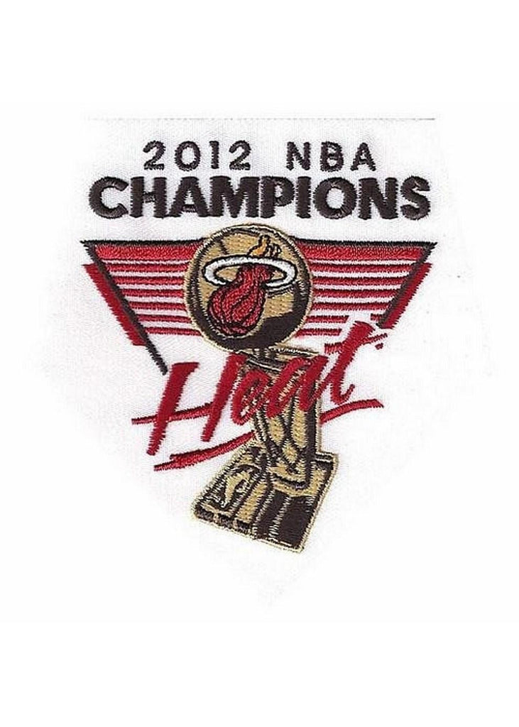 National Emblem Miami Heat 2012 NBA Finals Champions Patch