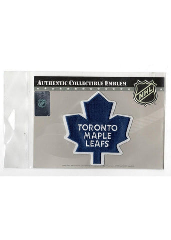 Toronto Maple Leafs White Lettering-Blue Patch