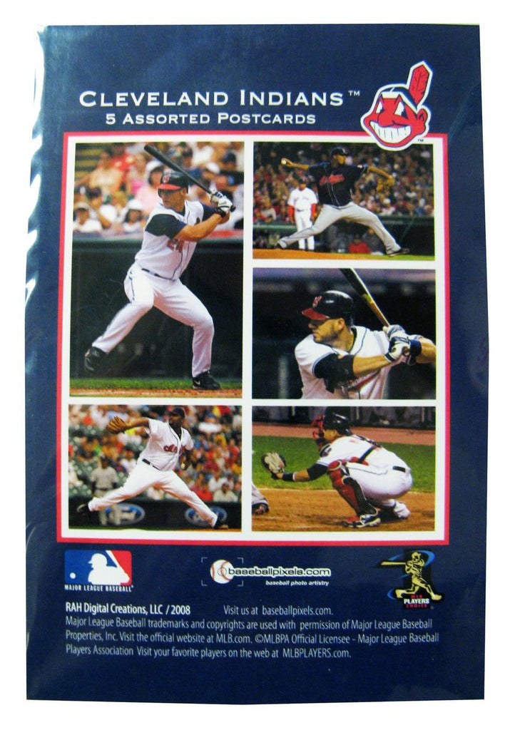 MLB Cleveland Indians 5-Postcard Set