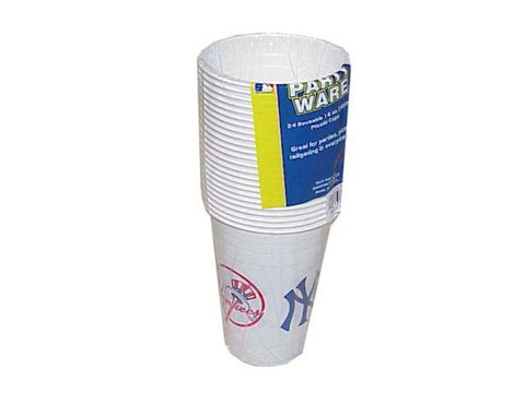 Duckhouse MLB New York Yankees 24-Pack Plastic Cups