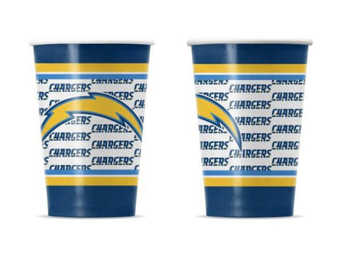Duckhouse NFL San Diego Chargers 24-Pack Plastic Cups