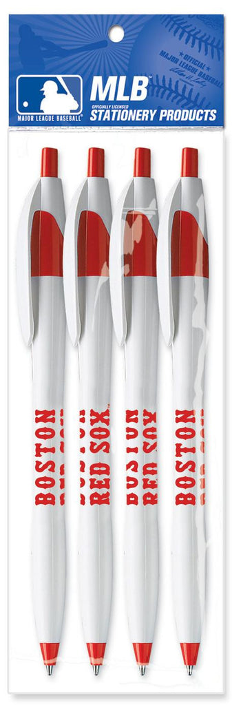 MLB Boston Red Sox 4-Pack Stratus Pens